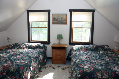 Cape large second floor bedroom